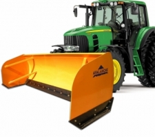 Agricultural tractor model pushers/box plows