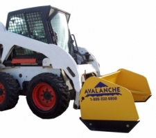 Skid steer model pushers/box plows