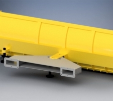Forklift model pushers/box plows